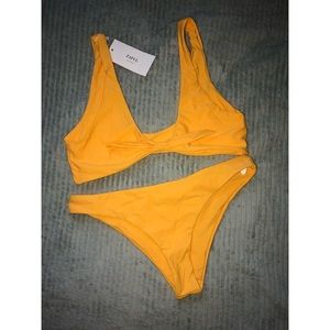 NWT Cute Yellow Bikini